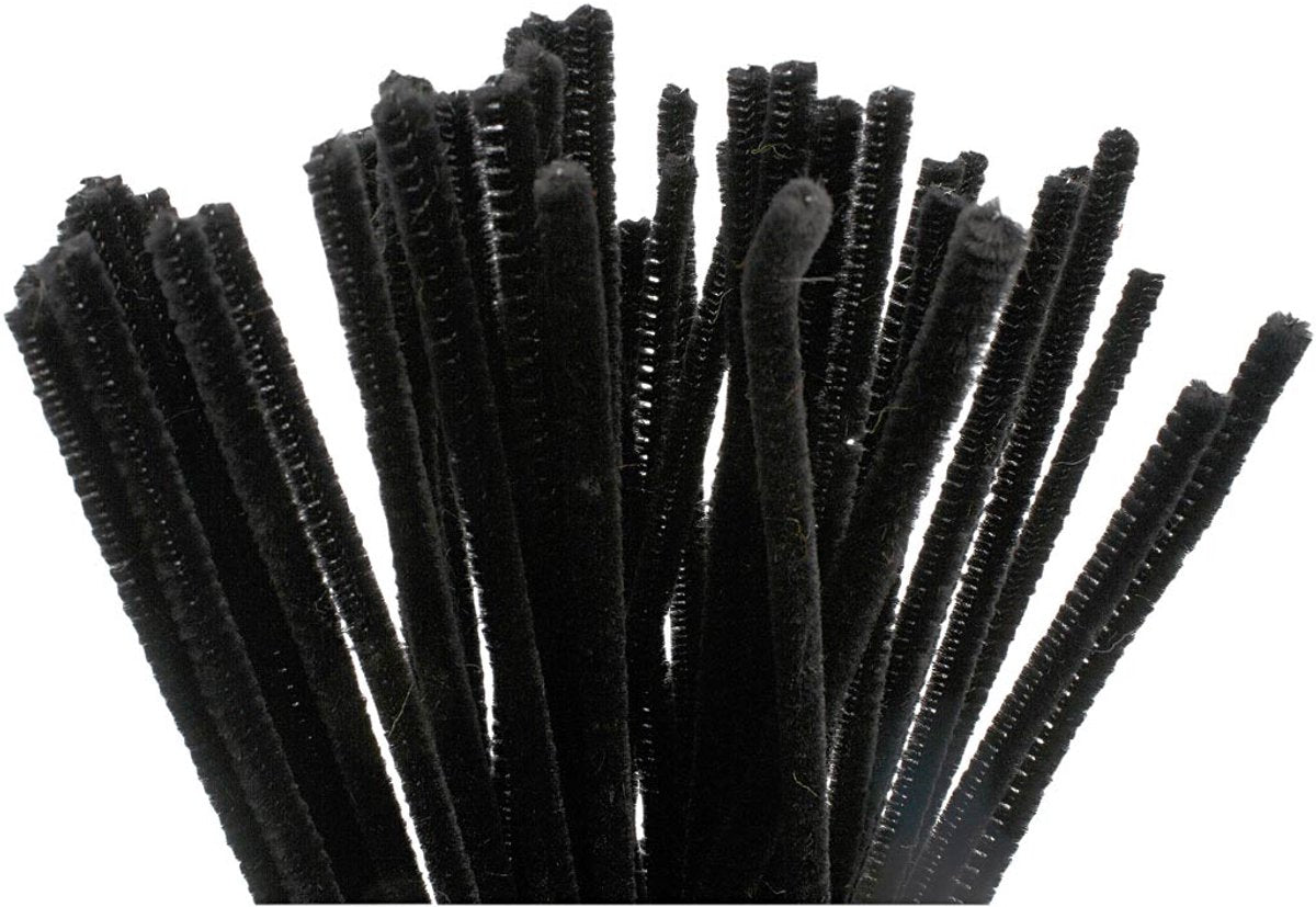 Chenille Black 30 cm, 50.