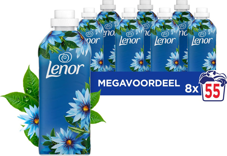 Lenor Weichspüler Meeresbrise – 8 x 55 Wäschen