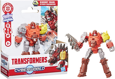 Transformers Cyberworld Dinobot Snarl Cyber Changers – Actionfigur