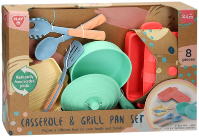 Spielen Sie Bratpfannen- und Grill -Pfannenspiel -Set, 8dlg.
