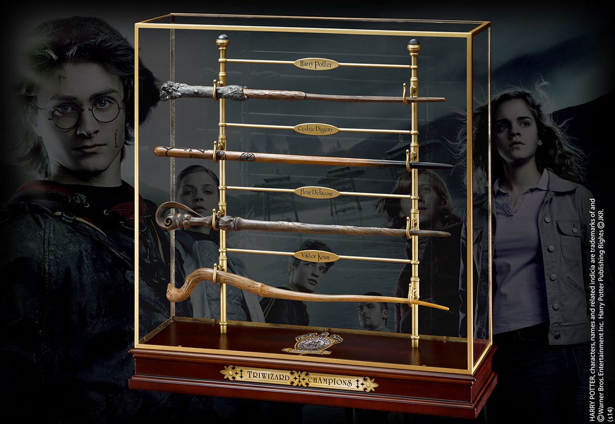Die edle Kollektion Harry Potter – Wandset Trimagische Champions