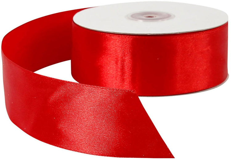 Kreativfirma Satin Ribbon Rot, 50 m