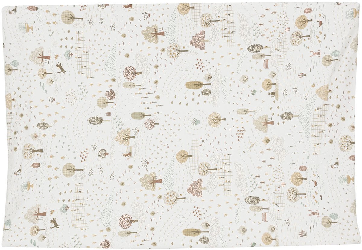 Jollein Wickelauflagenbezug – 50 x 70 cm – Jersey – Tiny Park