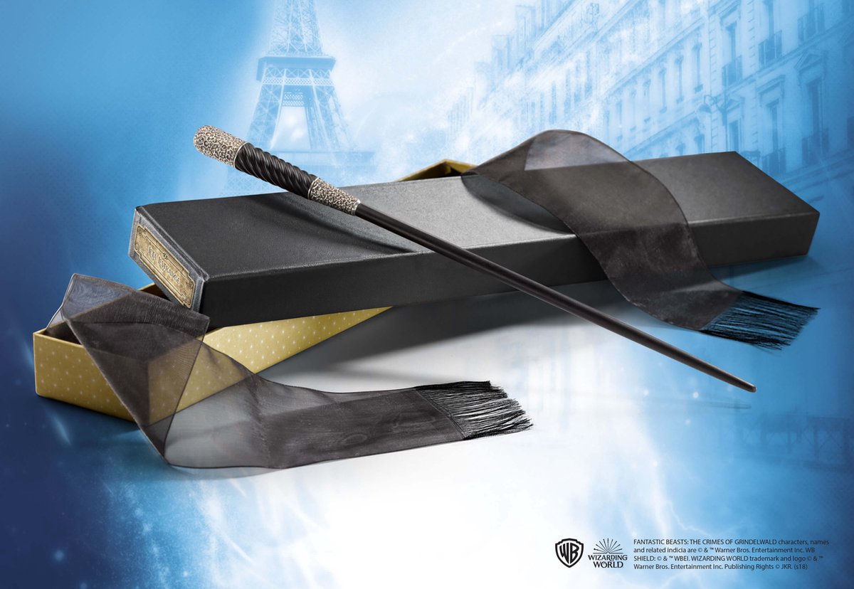 Edle Sammlung Harry Potter – Phantastische Tierwesen – Leta Lestrange Zauberstab in Ollivanders Box