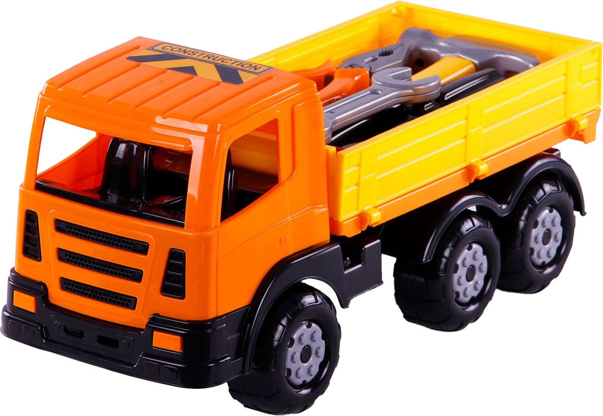 Cavallino Toys Cavallino XL Kiepjachtenwagen mit Werkzeugen, 6dlg.