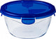 Pyrex - Cook Go Schüssel rund mit Deckel 1,6 Liter - transparent