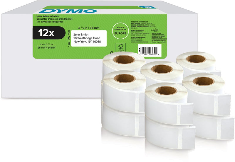 Adressetiketten Dymo 2177563 authentisches Weiß