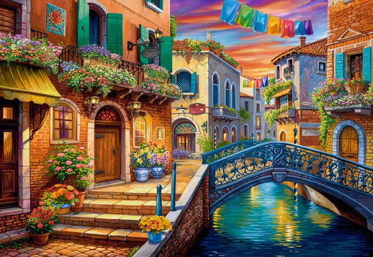 Castorland Puzzle Venezianischer Traum – 1000 Teile Puzzlespaß.