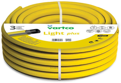 Vartco - 3-lagiger Gartenschlauch 3 4 20m | Flexibler Schlauch aus Polyester-Kreuzgeflecht, UV-beständig, 25 bar