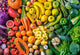 Castorland Puzzle Regenbogen der Vitamine – buntes Puzzle 1500 Teile.