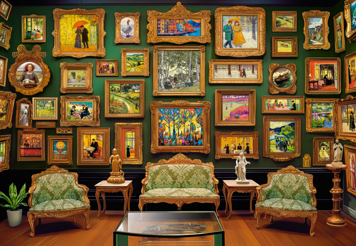Castorland Puzzle-Kunstgalerie – 1000 Teile.