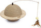 Entworfen von Lotte Kratzball Wiggly – Kratzbaum – Katzenspielzeug – Katze – Holz – 29,5 x 29,5 x 20 cm