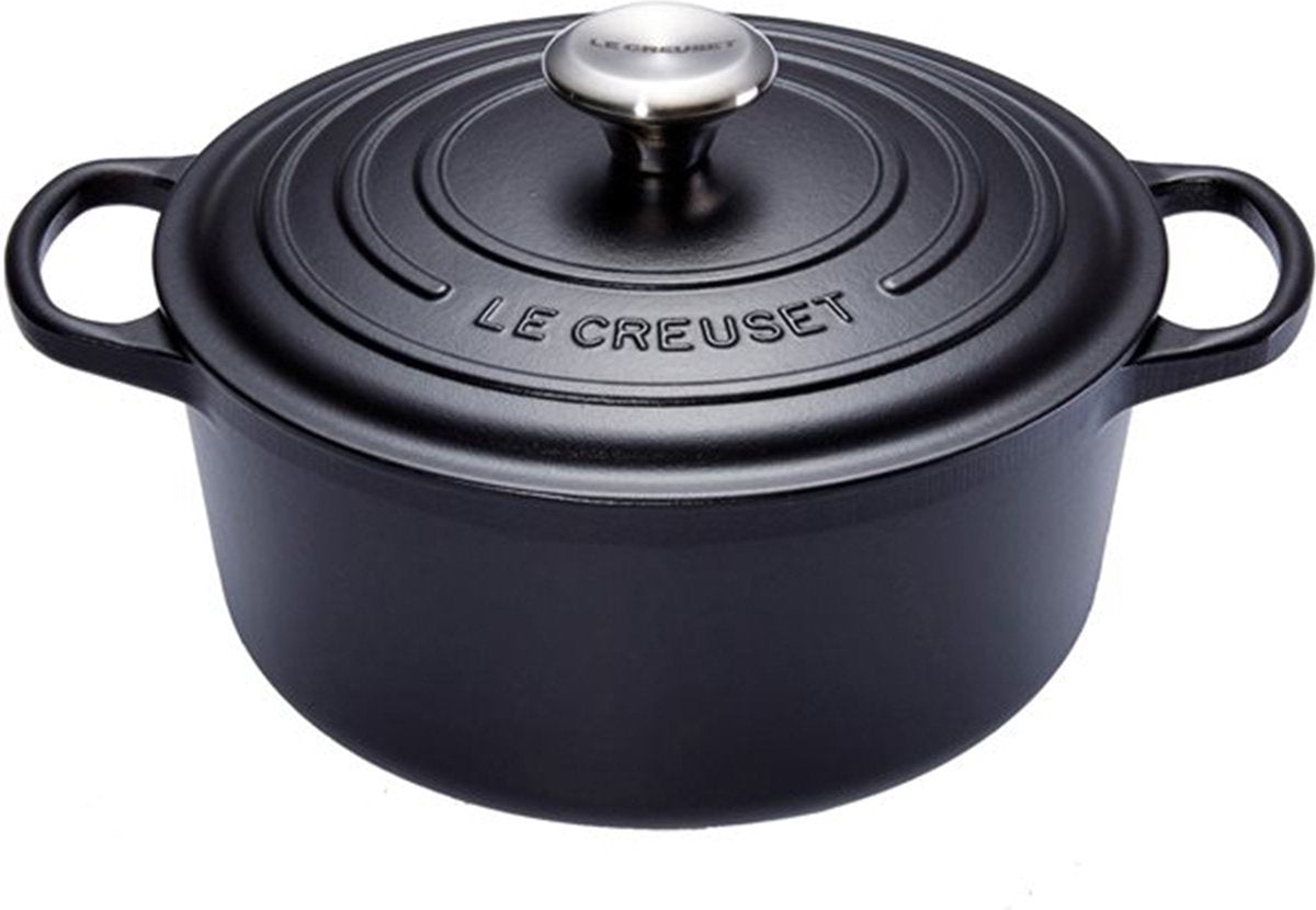 Le Creuset Signature Bräter mattschwarz – 28 cm