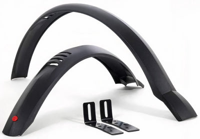 Schutzblechset Taipan MTB 20 Zoll 50 mm schwarz
