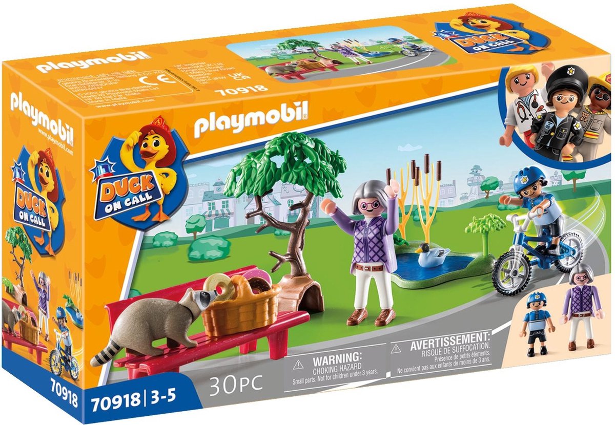 Playmobil-Ente auf Abruf – Polizeieinsatz. Fang den Dieb! - 70918
