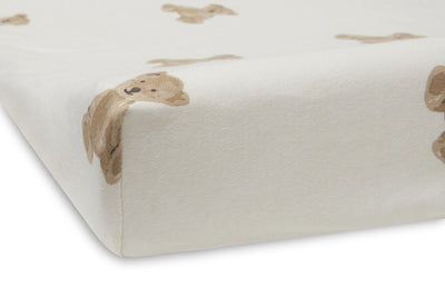 Jollein Wickelauflagenbezug Jersey 50x70cm - Teddybär