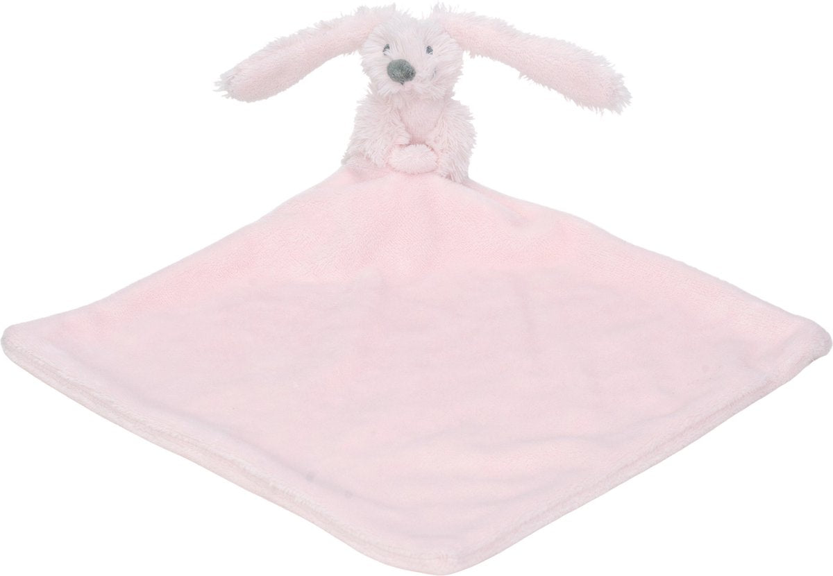 Happy Horse Minihase Richie mit Kuscheltuch 28 cm – rosa – Babygeschenk