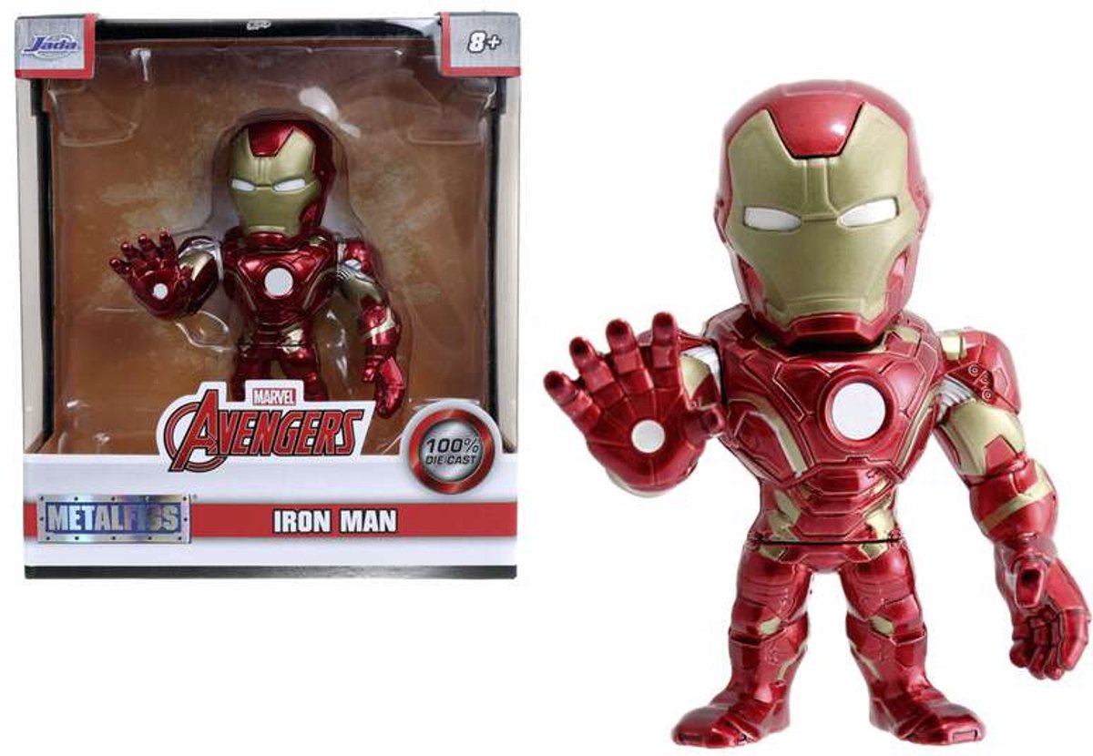 Jada – Marvel – Ironman-Figur, 10 cm – Metall