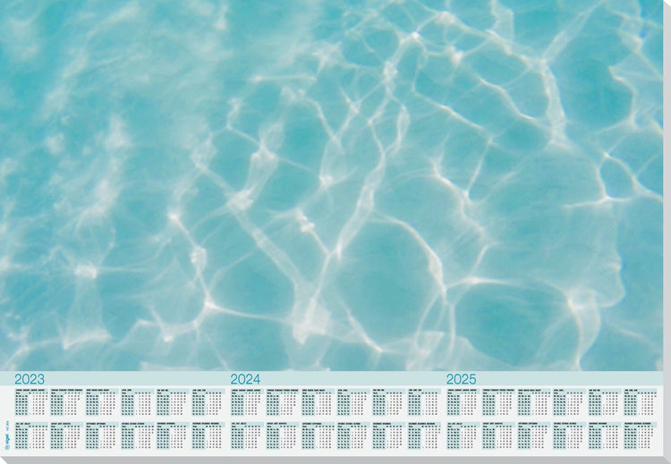 Sigel Designblock – Papier – Cool Pool – A2 – Jahre 2023 2024 2025 – si-ho306