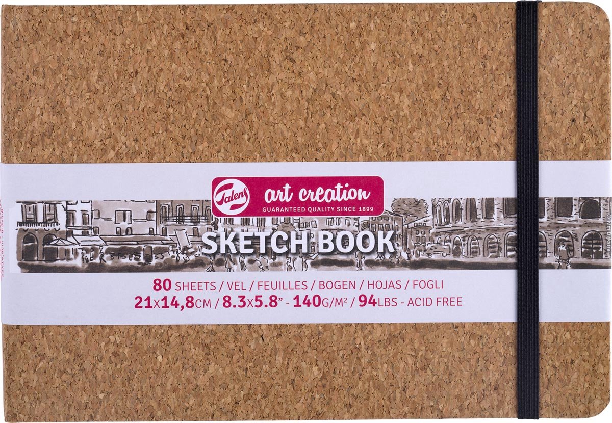 Talens Art Creation Skizzenbuch – Kork – 21 x 14,8 cm