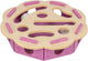 Trixie Hole'n'Roll Blumenfilz rosa beige