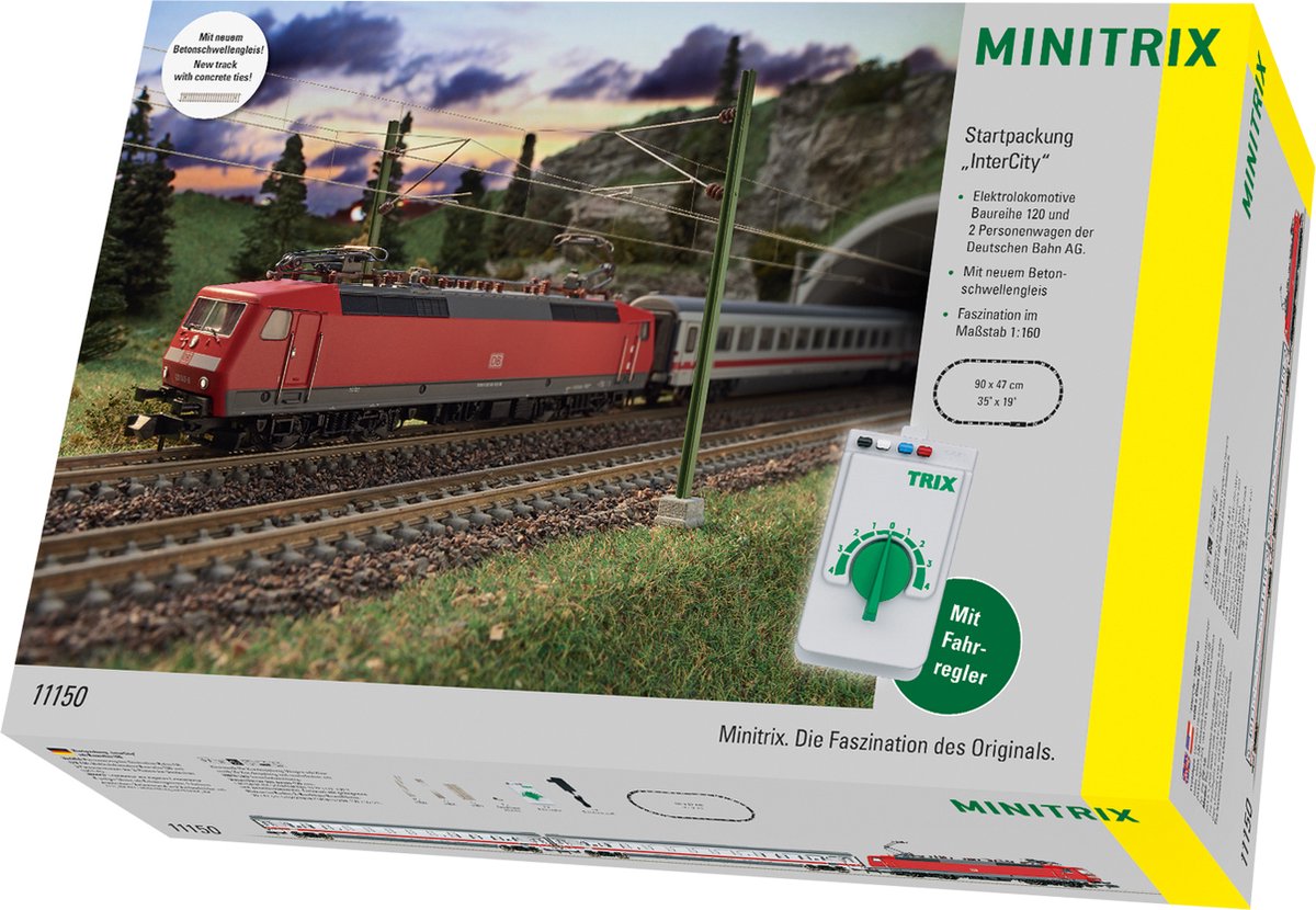 Startpackung „Minitrix Intercity“ mit BR 120