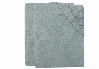 Jollein Wickelauflagenbezug Frottee 75x85cm seegrün (2er Pack)