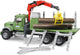 Bruder Mack Wood Transport Truck