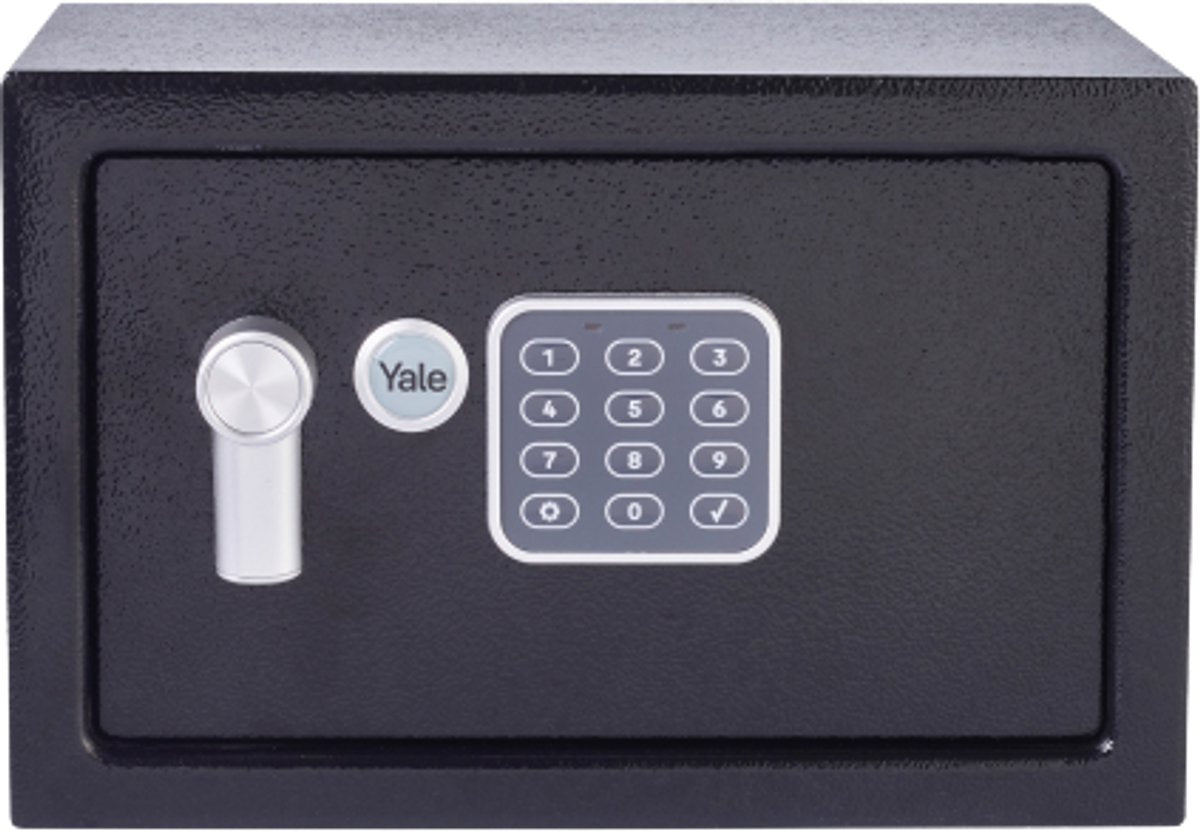 Yale 1071748 - elektr. Tresor klein schwarz sicher ysv 200 db2 | 1 Stk