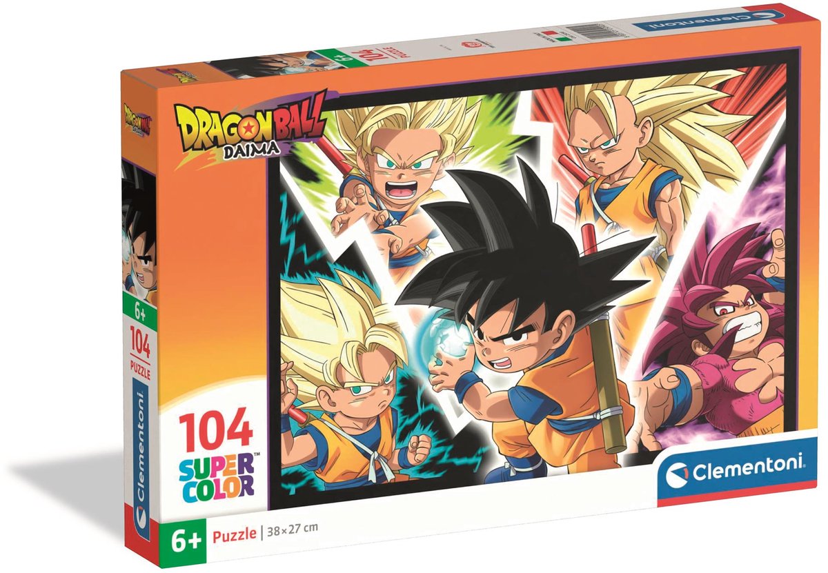 Clementoni - Puzzle - Dragon Ball Daima - 104 Teile - Superfarbe - ab 6 Jahren