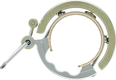 Knog oi Bell Luxe – gebürstetes Messing – groß