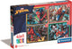 Clementoni Rätsel Marvel Spiderman, 4in1