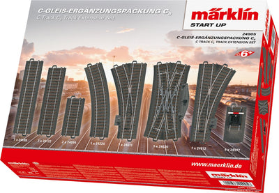 Märklin nimmt die C-Gleis-Ergänzungspackung c5 in Betrieb