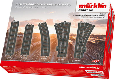Märklin nimmt die C-Gleis-Ergänzungspackung c2 in Betrieb