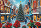 Bluebird-Puzzle Weihnachtspuzzle Weihnachtsstadtplatz einkaufen 1000 Teile.