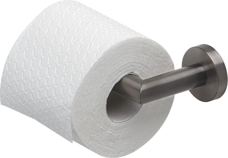 Geesa Nemox Toilettenpapierhalter Ersatzrollenhalter aus schwarzem Metall gebürstet
