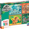 Clementoni Leg Puzzel 4in1 Jurassic World
