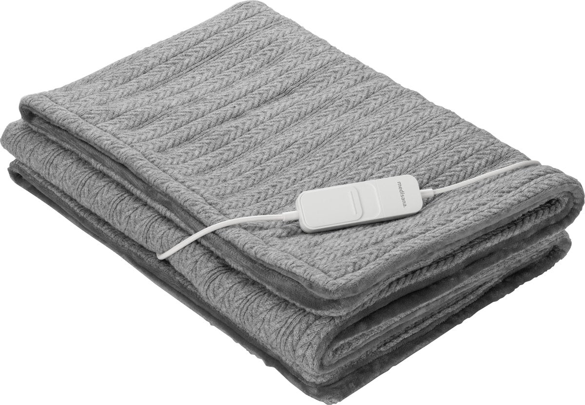 Decoways - medisana Heizdecke HB 680 160x120 cm grau