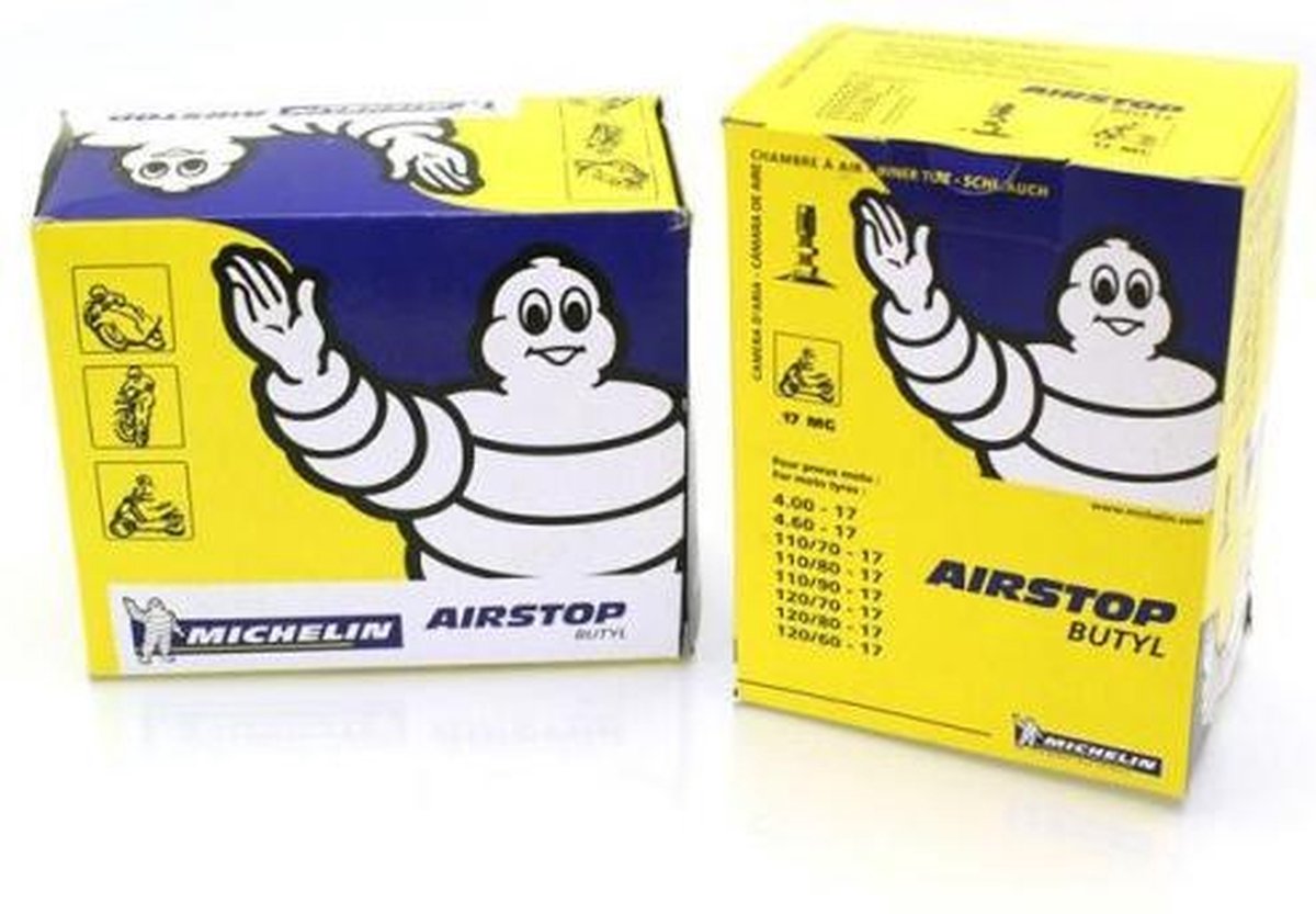Michelin Schlauch 300 350-10 Ventil 45-Grad