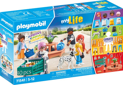 Playmobil mein Leben meine Figuren: Einkaufen 71541