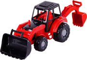Cavallino Toys Cavallino Junior -Bagger -Traktor Rot - afbeelding 1