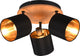 Rl Live Your Light Reality Tommy Spot – Holzfarbe – exkl. 3 x e14 - rund - schwarz-gold
