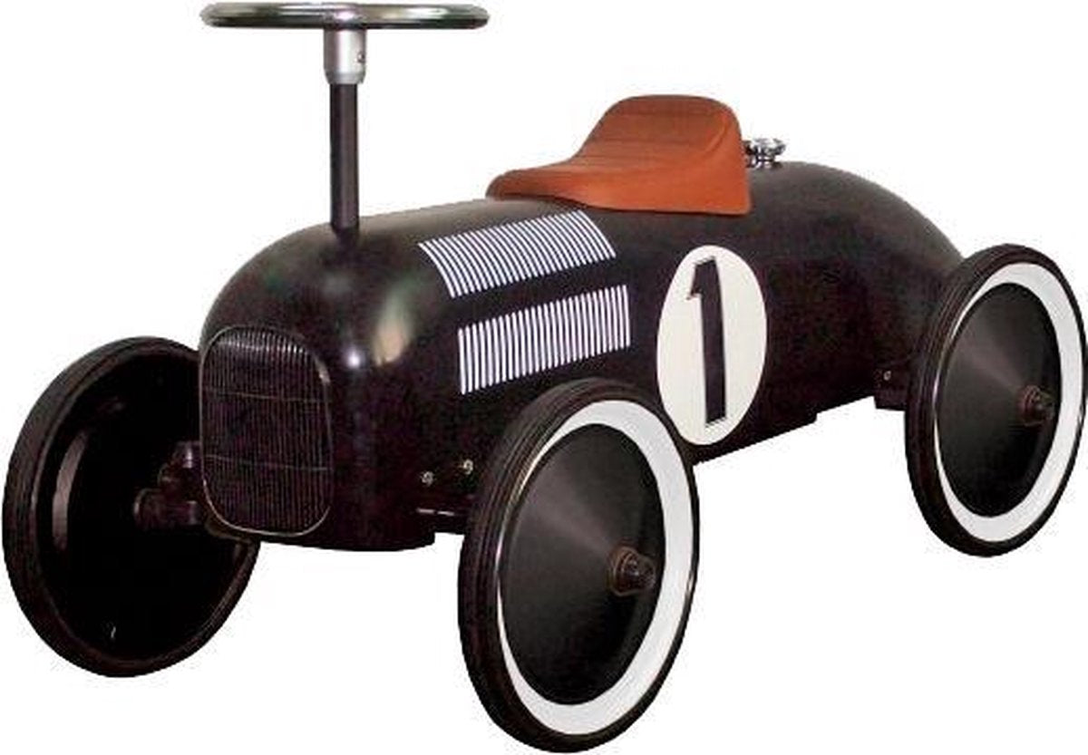 Goki Retro Walking Car Schwarz