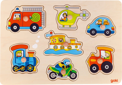 GOKI HOOLEN BOUD Puzzle Vehicles, 7.