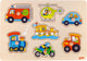 GOKI HOOLEN BOUD Puzzle Vehicles, 7.