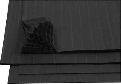 Creativ Company Mundharmonikapapier, Blatt 28x17,8 cm, schwarz, 8 Blatt 1 Box