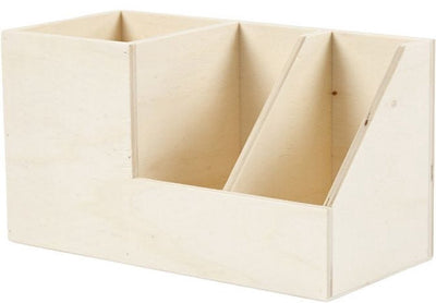 Creativ Company Holz Penbak, 3 Fächer