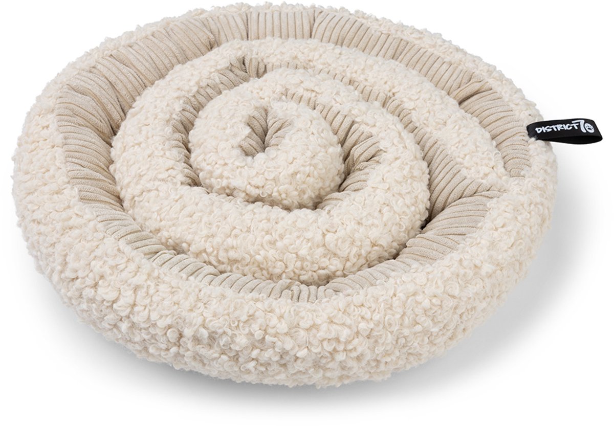 District 70 Swirl – Schnüffelmatte für Hunde | regt das Suchverhalten und die geistige Aktivität an - Merengue - ø 34 cm