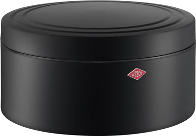 Wesco Classic Line Gebäckdose mit Deckel | 4 Liter | Metall - mattschwarz | Keksdose