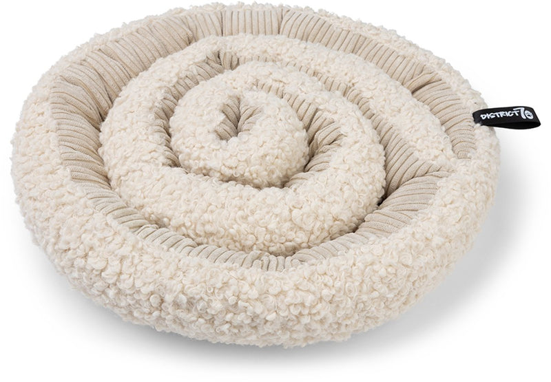 District 70 Swirl – Schnüffelmatte für Hunde | regt das Suchverhalten und die geistige Aktivität an - Merengue - ø 34 cm